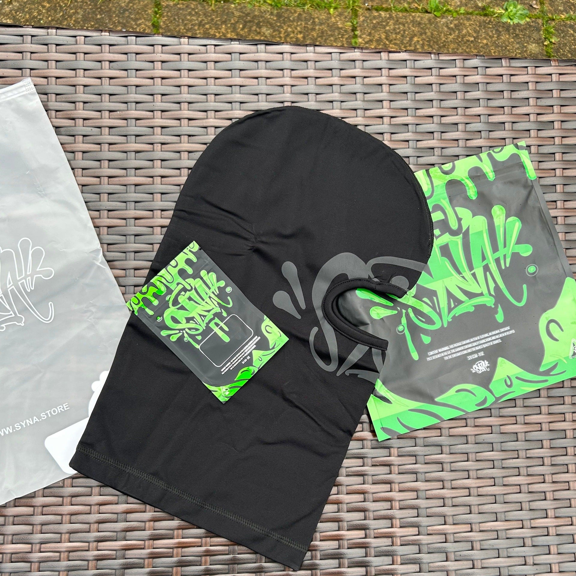 Syna World Black Balaclava | Twentytwo Supplies