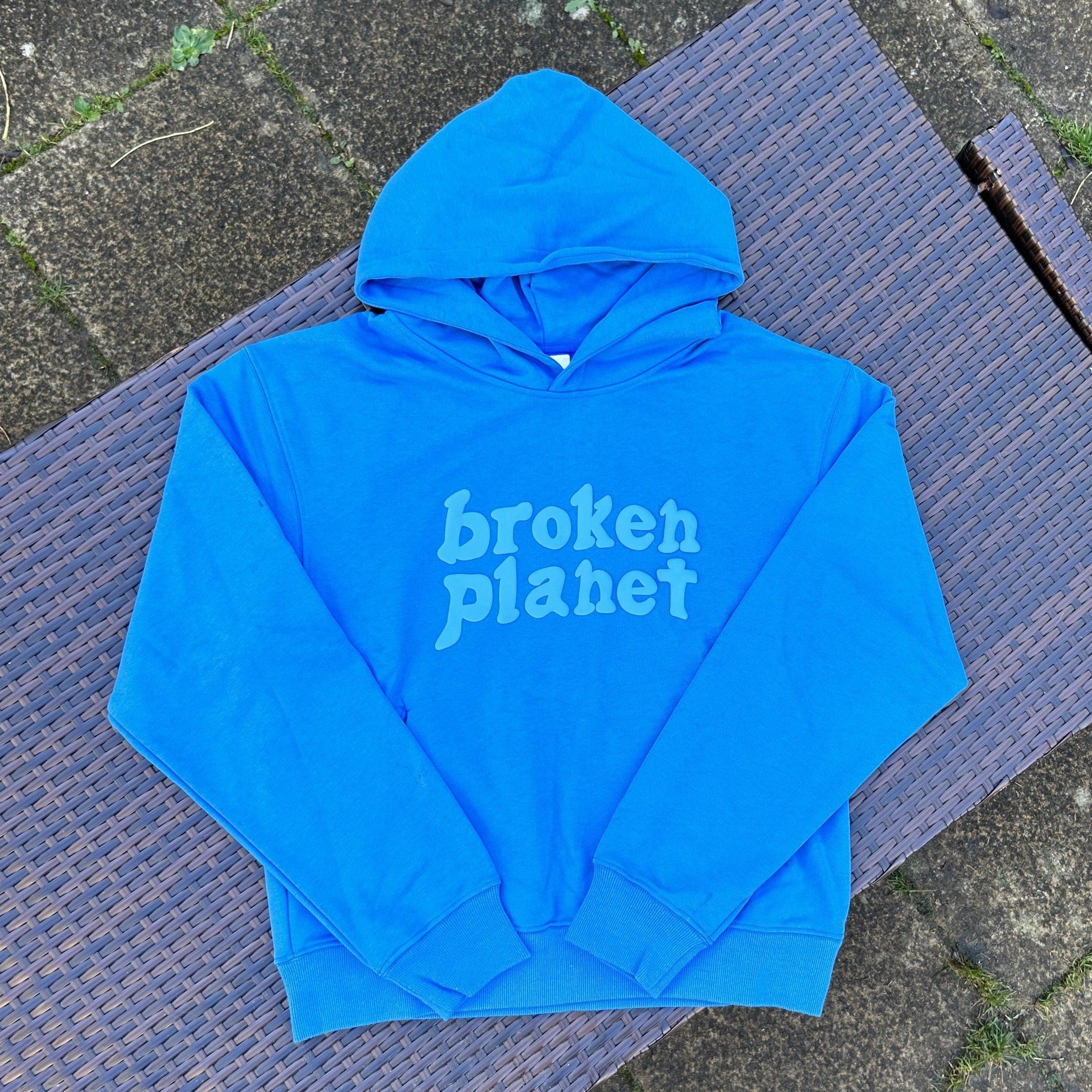 Broken Planet "Monochrome Cobalt" Hoodie | Twentytwo Supplies