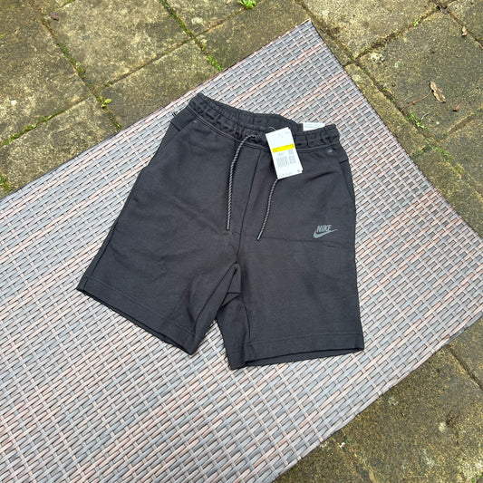 Nike Black Sportswear Tech Fleece Shorts