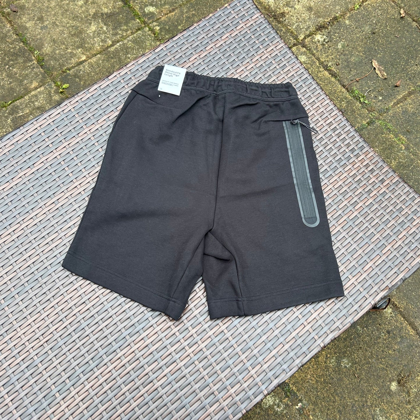 Nike Black Sportswear Tech Fleece Shorts