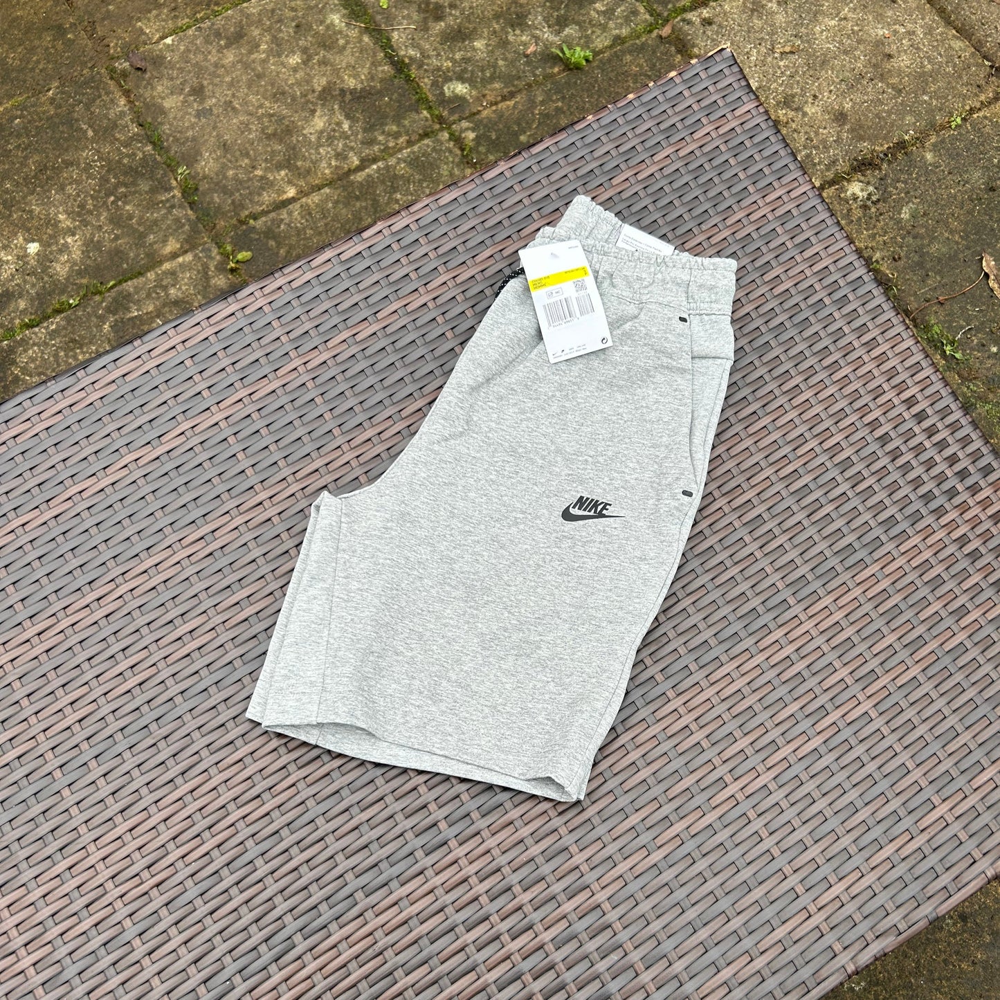 Nike Grey Sportswear Tech Fleece Shorts