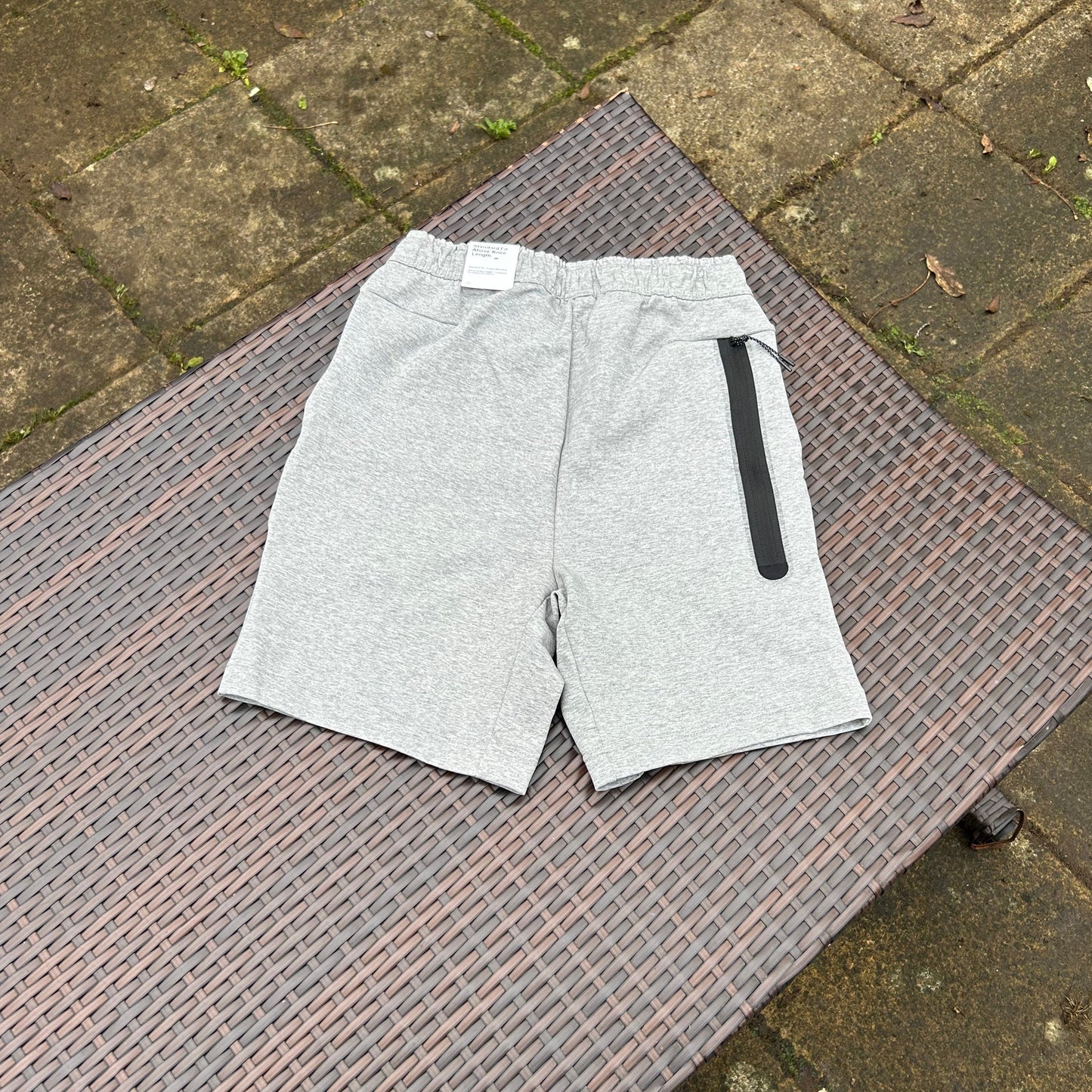 Nike Grey Sportswear Tech Fleece Shorts