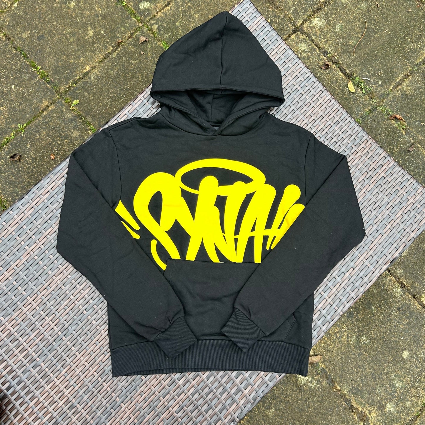 Syna World Black/Yellow "Logo Team" Tracksuit