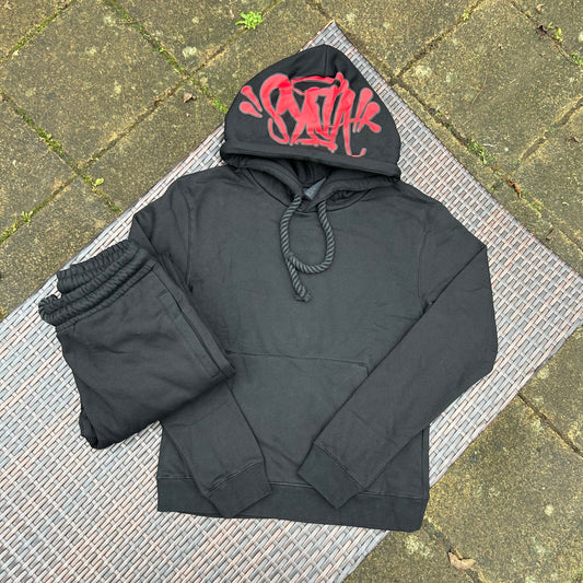 Syna World Black/Red Tracksuit