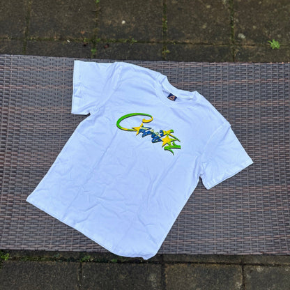 Corteiz White "Brasil" T Shirt