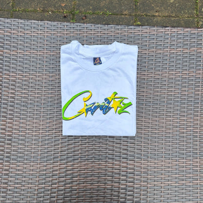 Corteiz White "Brasil" T Shirt