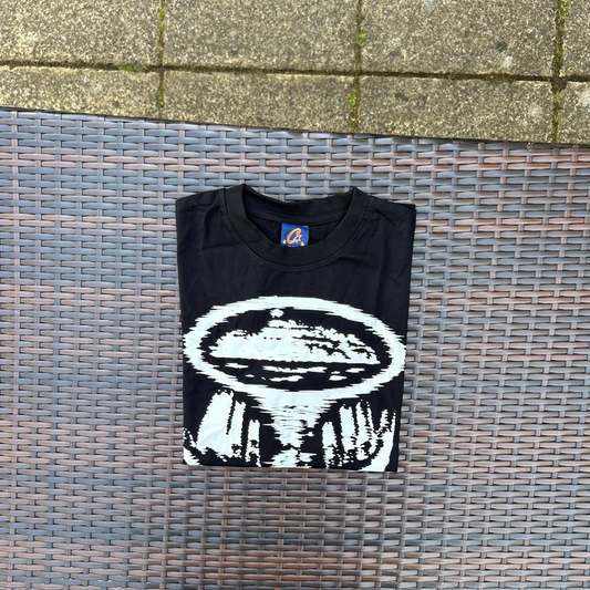 Corteiz Black "Vortex Hands" T Shirt