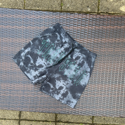 Trapstar Decoded Dark Grey Camo Shorts