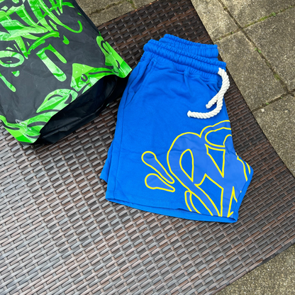 Syna World Blue/Yellow Shorts Set