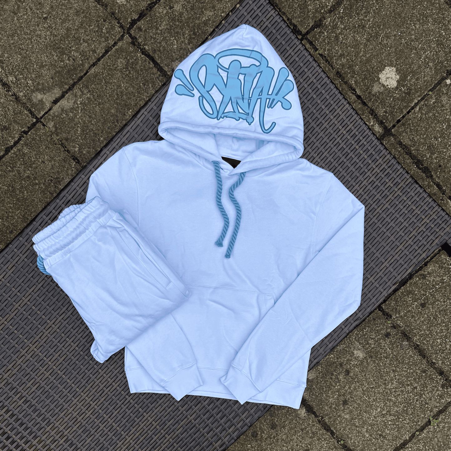 Syna World White/Blue Tracksuit