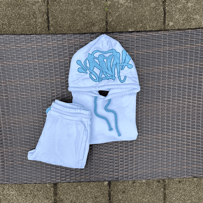 Syna World White/Blue Tracksuit