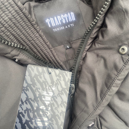Trapstar Black "Decoded" Puffer Jacket 2.0
